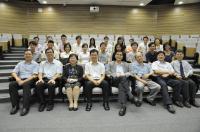 Group photo of supervisors and participating students